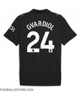 Günstige Manchester City Josko Gvardiol #24 Auswärtstrikot 2025-26 Kurzarm